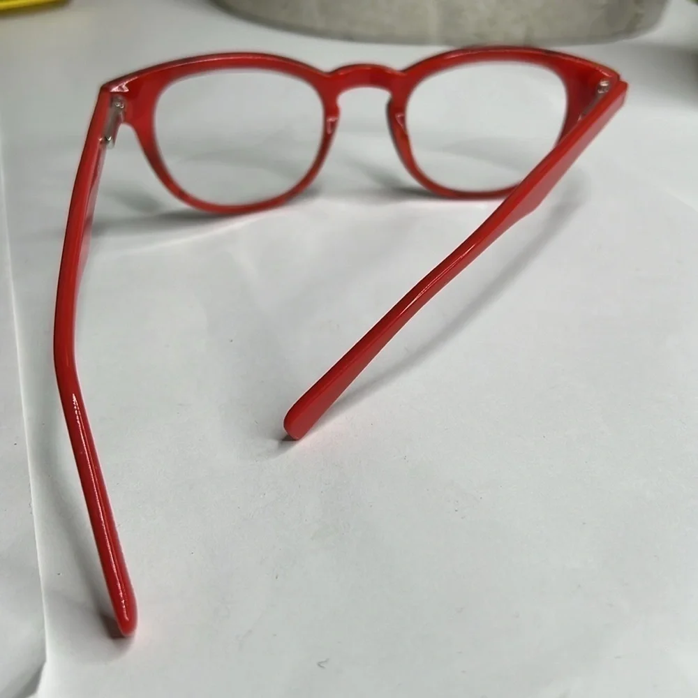 Eyebobs Take A Stand Black Red Layer Glasses (+4.00) 2600 01 47 21 Hand Made